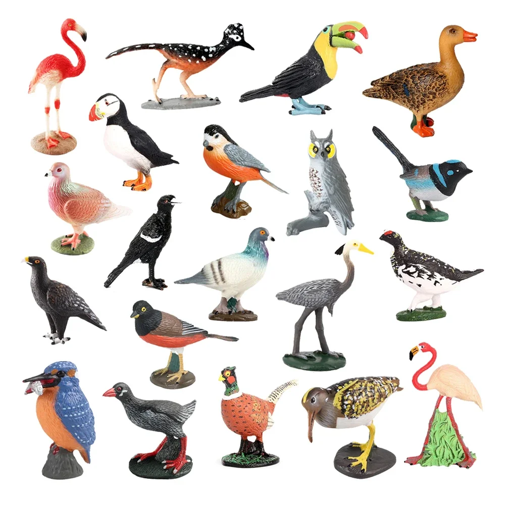 Kids Toys Under 200 - Pássaro animal estatuetas cegonha seahawks águia