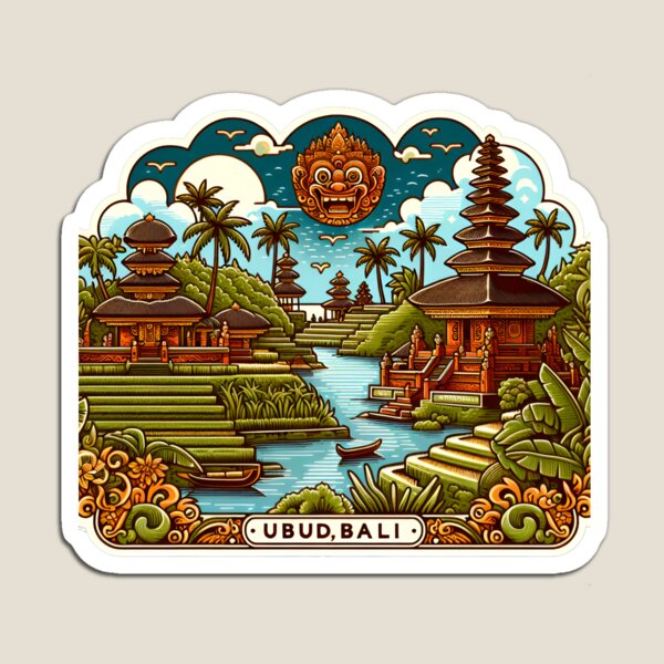 Kids Toys Bali - Ubud bali ímã geladeira colorido bebê