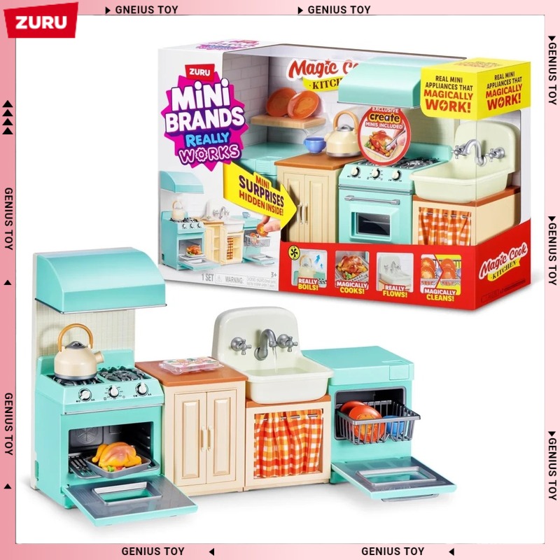 Kids Toys Kitchen - Conjunto de Cozinha Mágica Zuru Mini