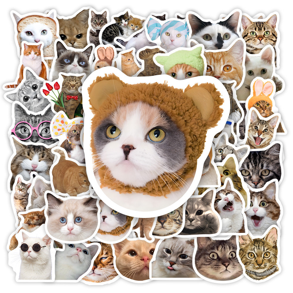 Kids Toys Clipart - Engraçado gato clipart adesivos crianças diy