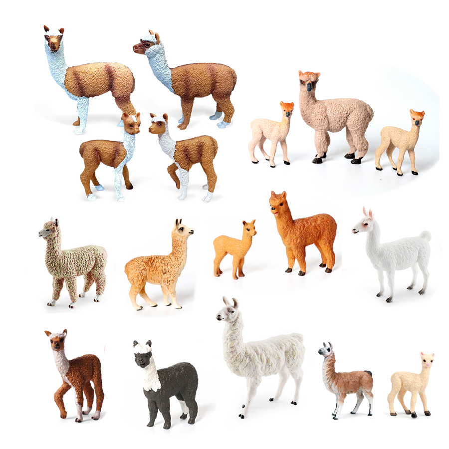 Kids Toys Under 200 - Mundo de fazenda realista alpaca modelo