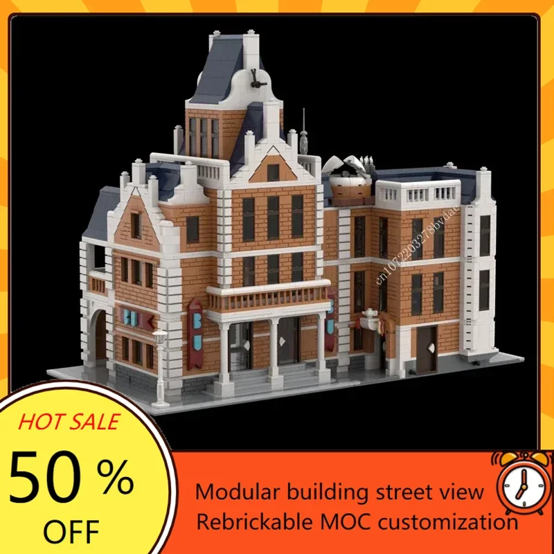 Kids Toys Xmas - 3998 pçs personalizado moc modular universidade