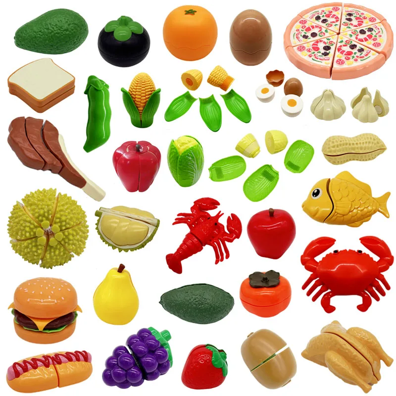 Kids Toys Kitchen - Casa montessori, corte de frutas, pitaya,