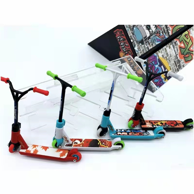 Kids Toys Scooter - Novidade engraçado interativo mini dedo scooter
