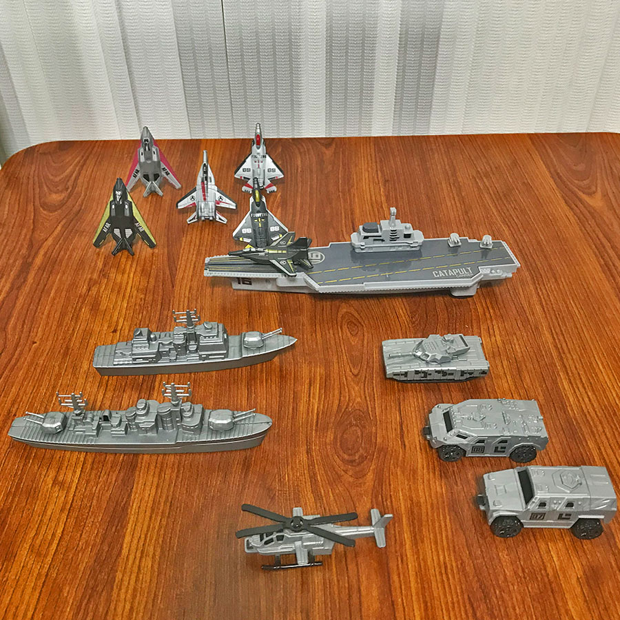 Kids Toys Xmas - Unidade de veículo blindado tanque helicóptero