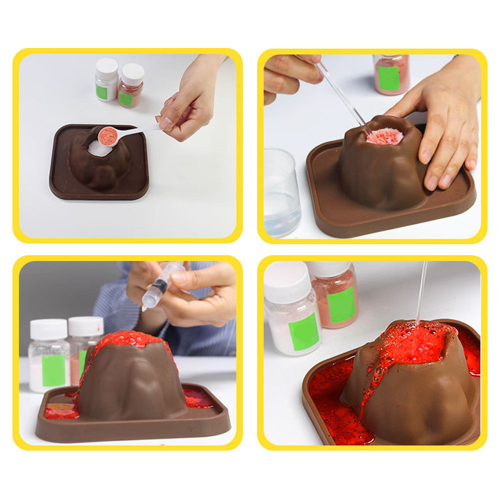 10 Peças de Molde de Vulcão, A - Volcano Experiment Kit avaliação e preço