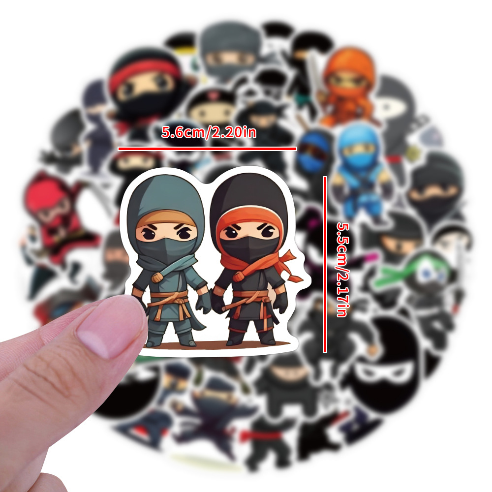 60 pçs ninja samurai imagem do - Kids Toys Cartoon Images avaliação e preço