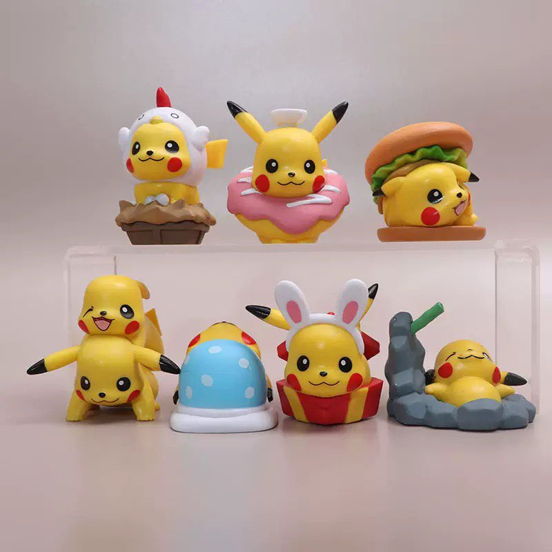 Figuras Fofas do Pikachu, Conj - Kids Toys Under 200 avaliação e preço