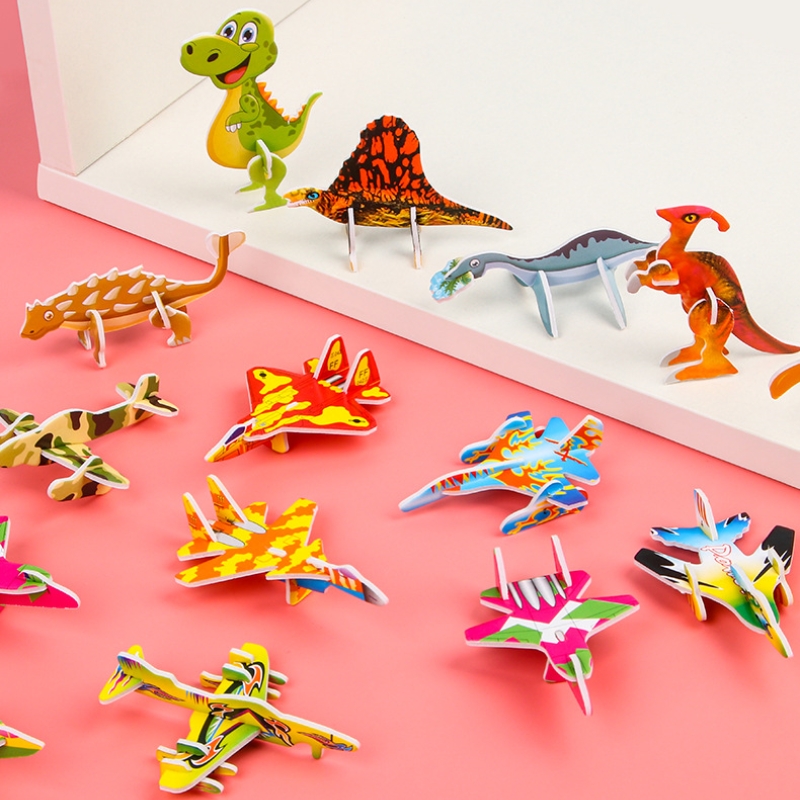 10 pçs criativo bonito avião d - Kids Toys Dinosaur avaliação e preço