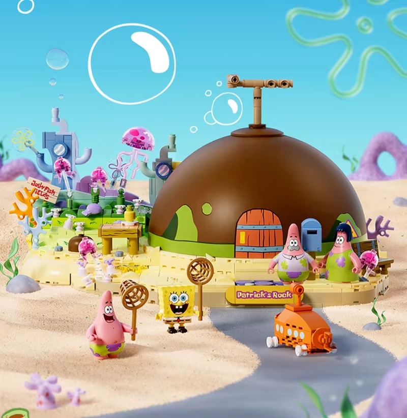 Blocos de Montar Areax Spongeb - Kids Toys Box avaliação e preço