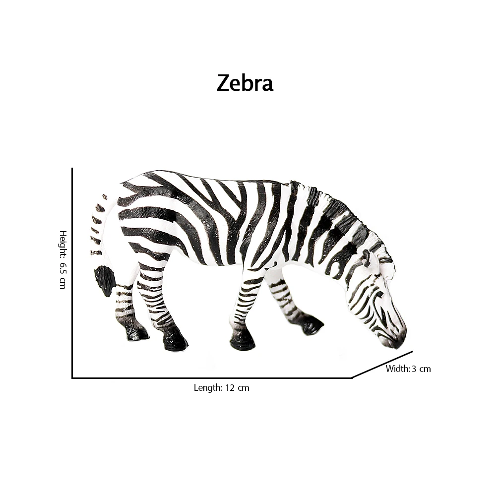 Figura de Zebra, Miniatura de  - Kids Toys Under 200 avaliação e preço