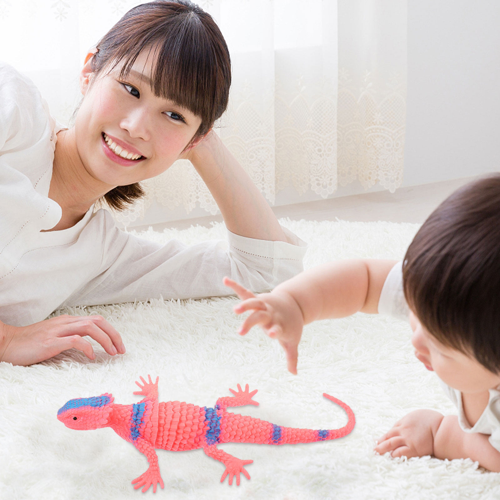 4 peças de modelo de lagarto a - Kids Toys Vehicle avaliação e preço