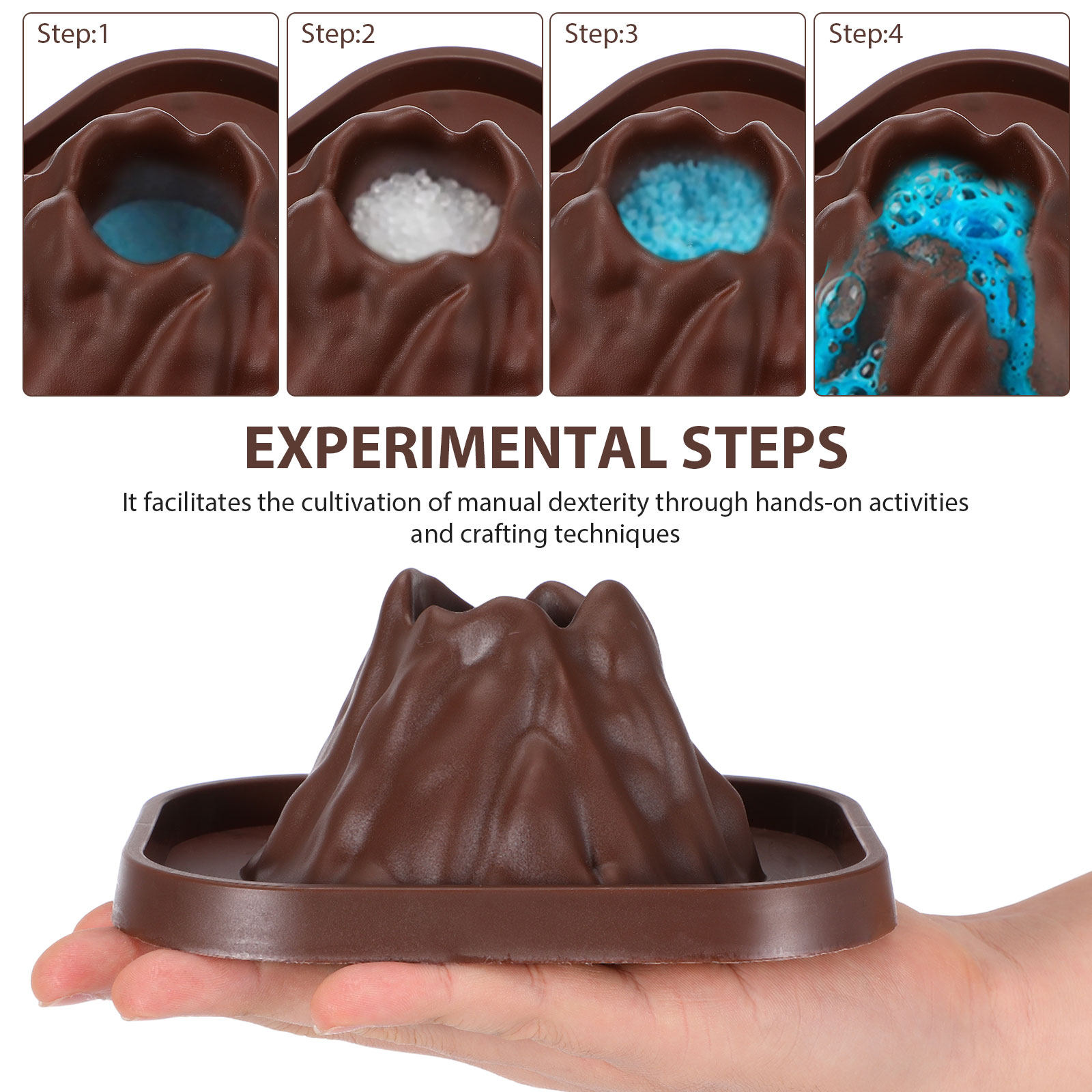 Kit de Moldes de Vulcão com 10 - Volcano Experiment Kit avaliação e preço