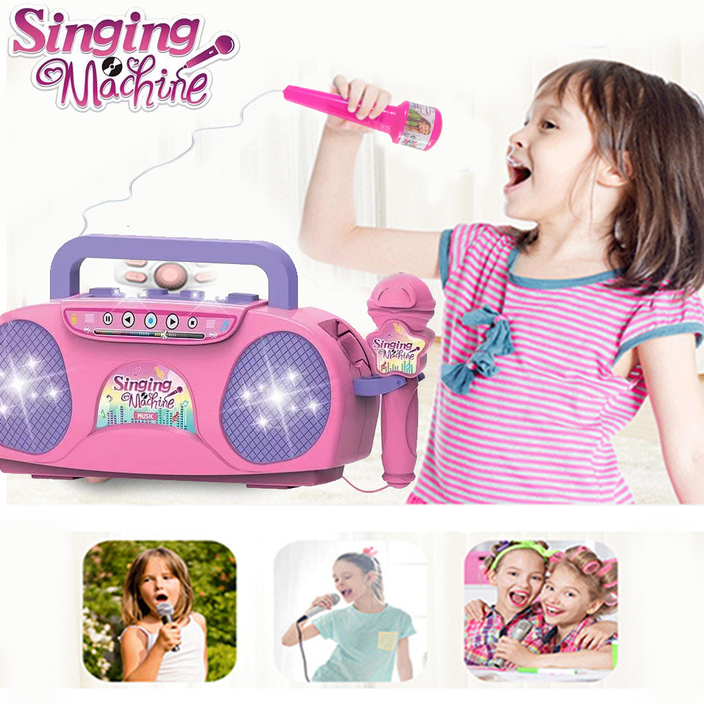 Crianças microfone máquina de  - Kids Microphone Karaoke avaliação e preço