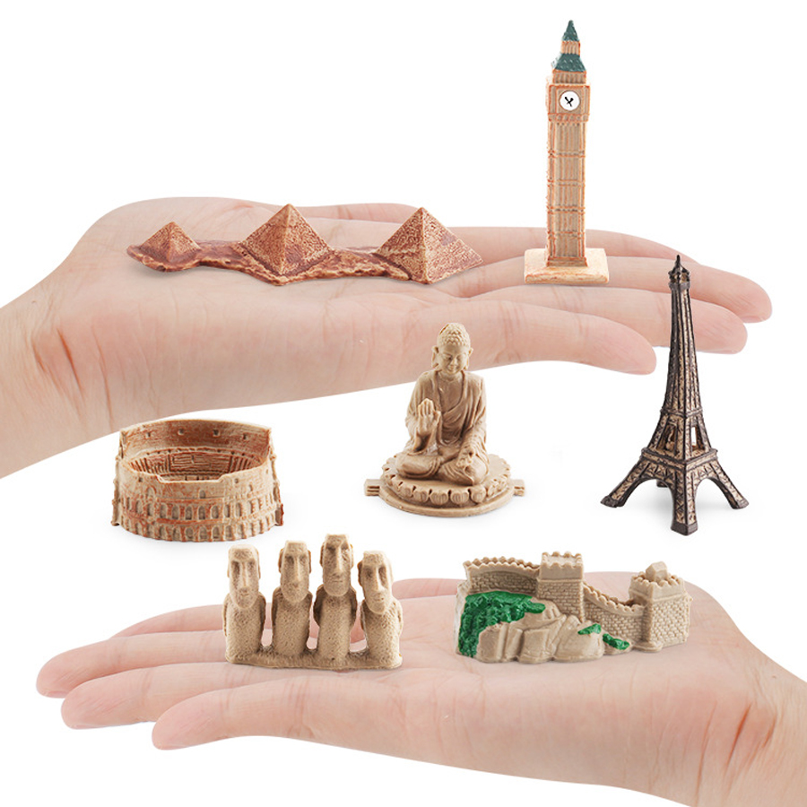 Mini estatueta de construção d - Kids Toys Under 200 avaliação e preço