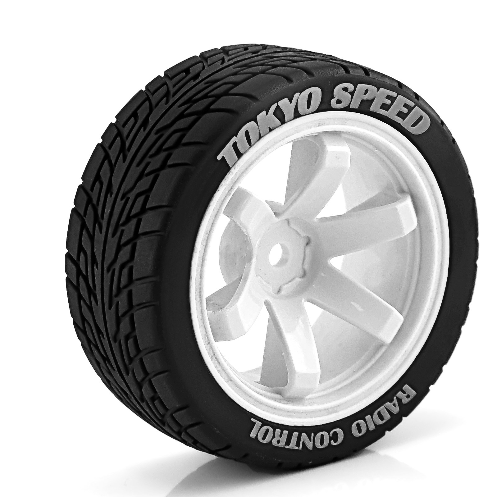 Pneus e rodas RC 1/10 para est - Tamiya Model Rc Car avaliação e preço