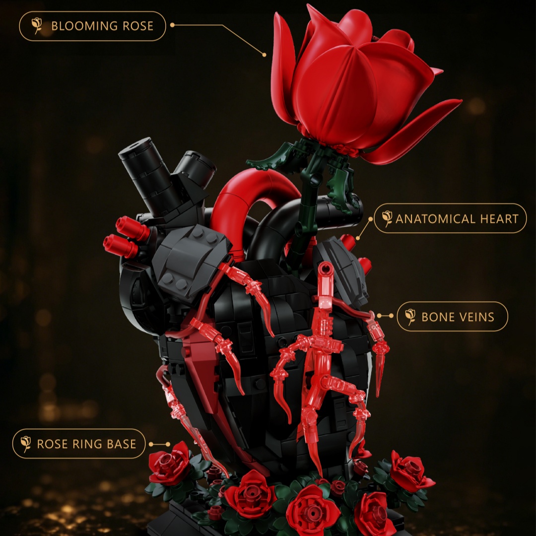 MOC Blocos de Montar Flor Cora - Kids Toys Donation avaliação e preço