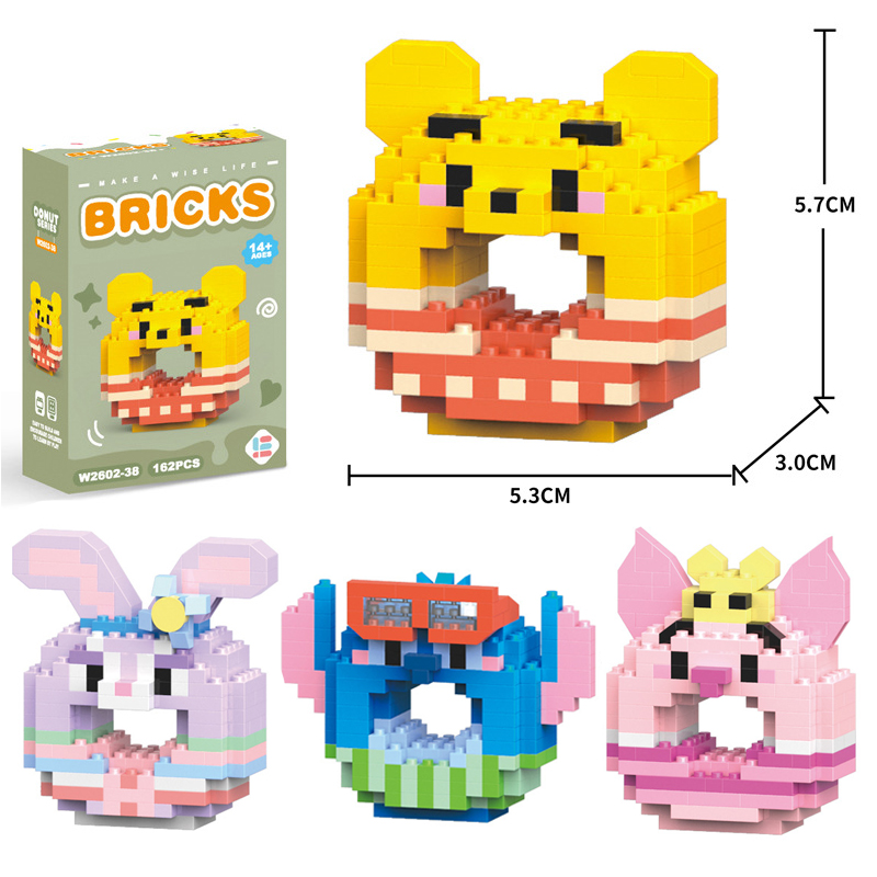 Novo bloco de construção de im - Kids Toys Cartoon Images avaliação e preço