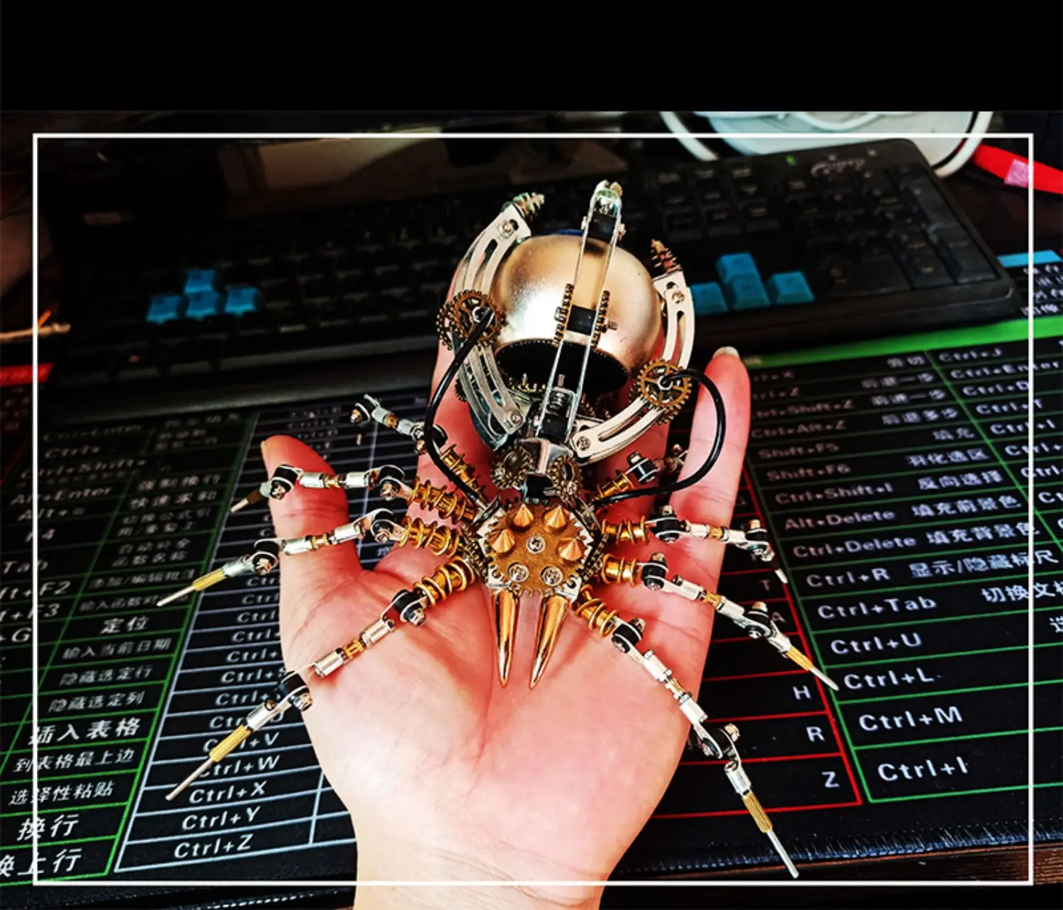Vespa mecânica aranha polvo 3d - Kids Toys Manufacturers avaliação e preço