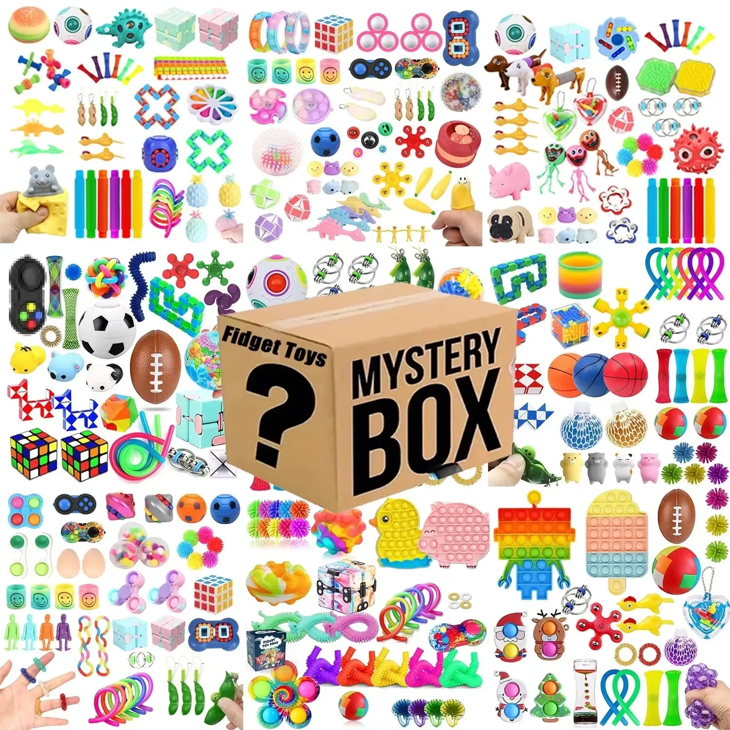 Caixa Misteriosa de Brinquedos - Kids Toys Box avaliação e preço