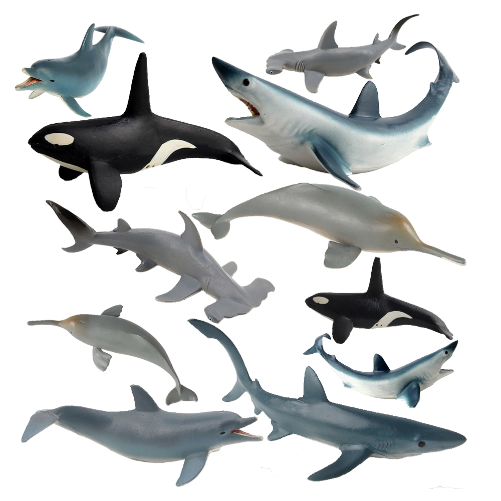 Estatuetas de animais marinhos - Kids Toys Under 1 Year avaliação e preço