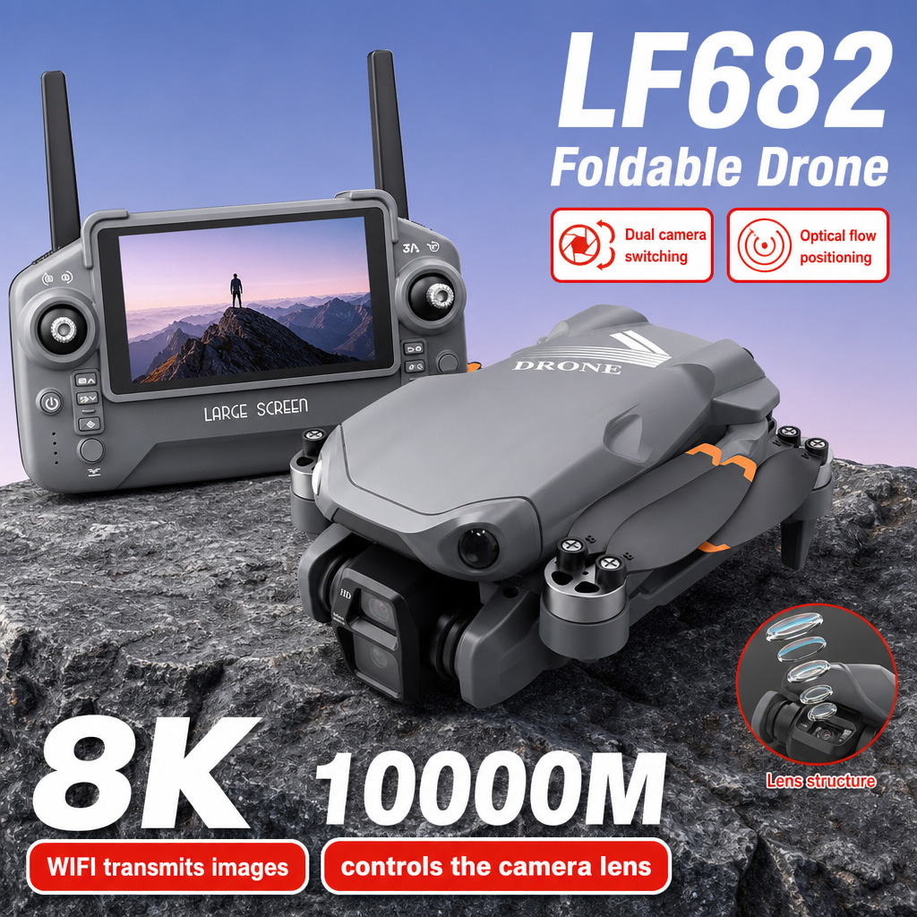 Drone Aéreo LF682 com Câmeras  - Rc Helicopter Mini avaliação e preço