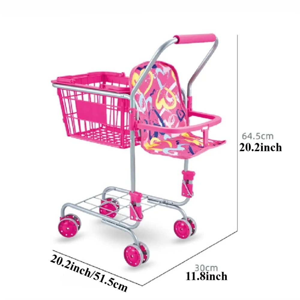 Carrinho de compras para bonec - Kids Toys Shop avaliação e preço