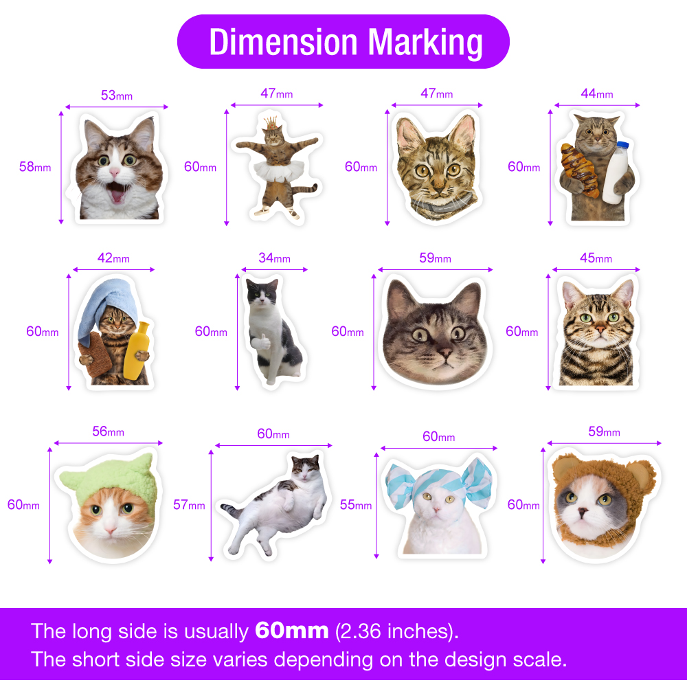 Engraçado gato clipart adesivo - Kids Toys Clipart avaliação e preço