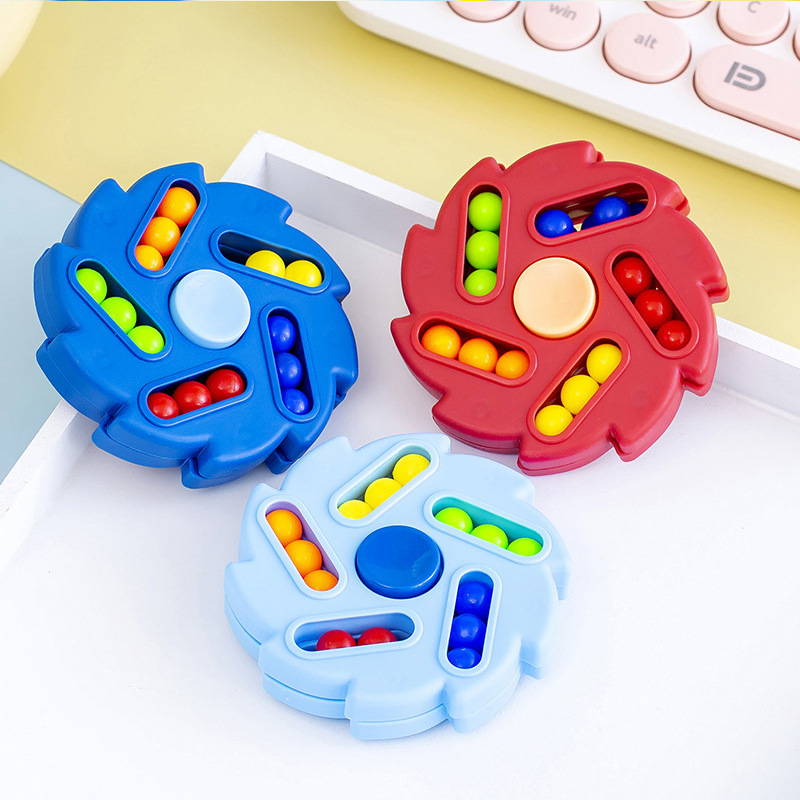2 pçs magia rotativa feijão qu - Kids Toys Low Price avaliação e preço