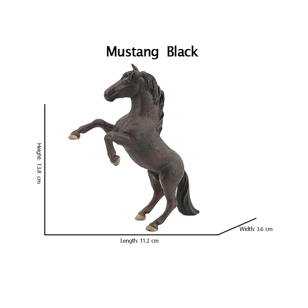 Estatueta de cavalo de plástic - Kids Toys Xmas avaliação e preço