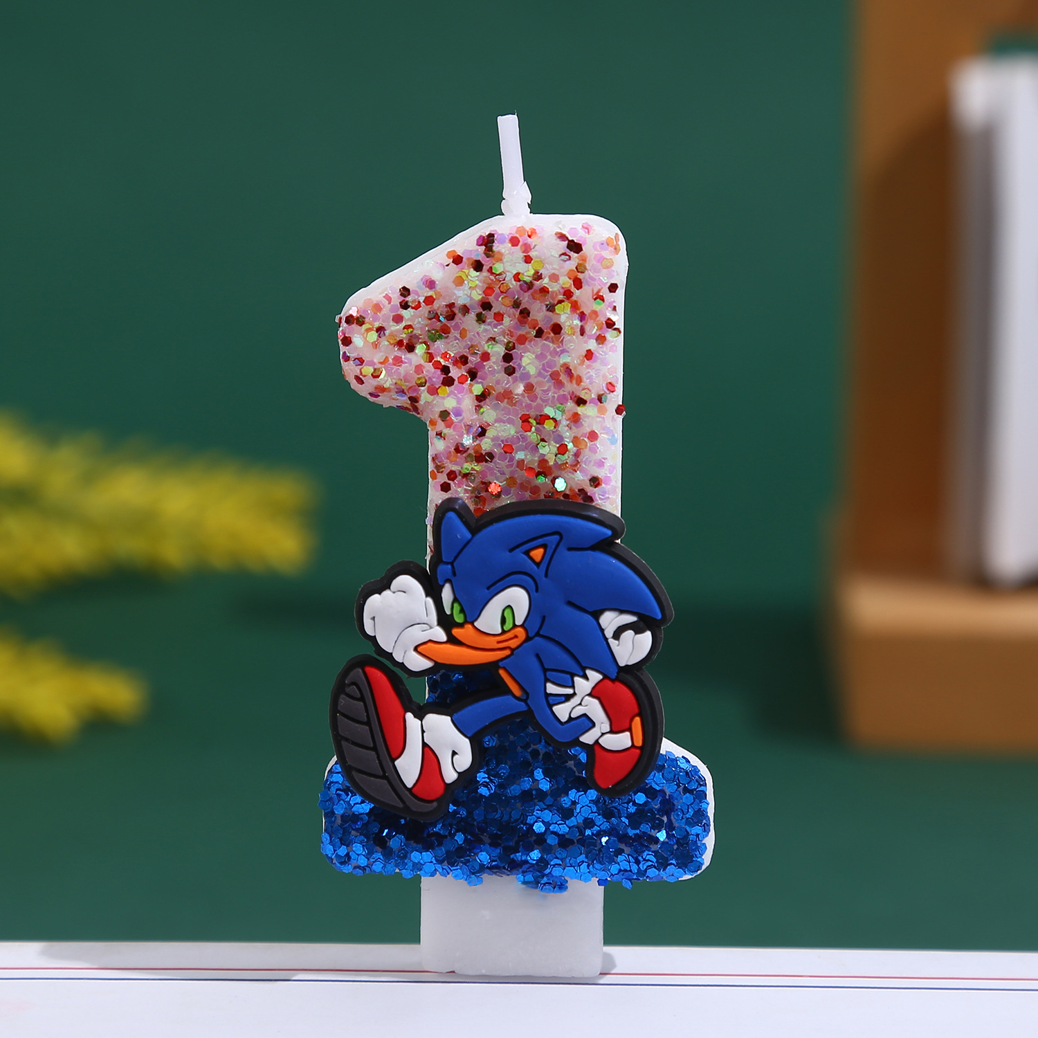 Vela sonices azul 0-9 número c - Kids Toys Kitchen avaliação e preço