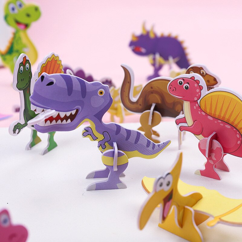 40 Peças Quebra-Cabeça 3D de D - Kids Toys Dinosaur avaliação e preço
