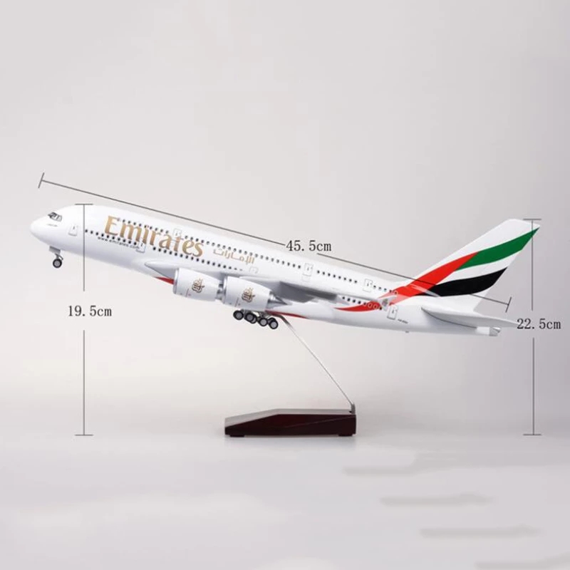 Escala 1/160 Airbus A380 Emira - Kids Toys Uae avaliação e preço