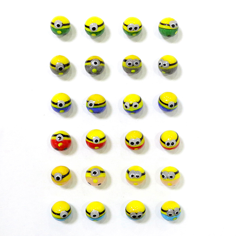 24 pçs bonito de vidro raro bo - Kids Toys Cartoon Images avaliação e preço