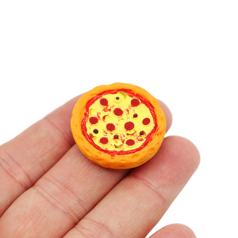 1 conjunto 1:12 pizza em minia - Kids Toys Kitchen avaliação e preço