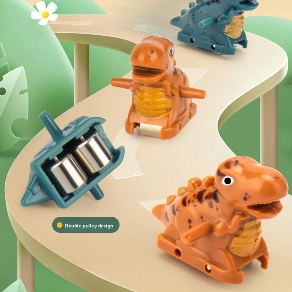 com música leve pista de corri - Kids Toys Dinosaur avaliação e preço