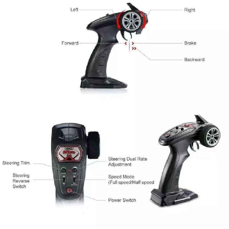 Carros RC XLH 9125 1:10 Monste - Kids Toys Cycle avaliação e preço