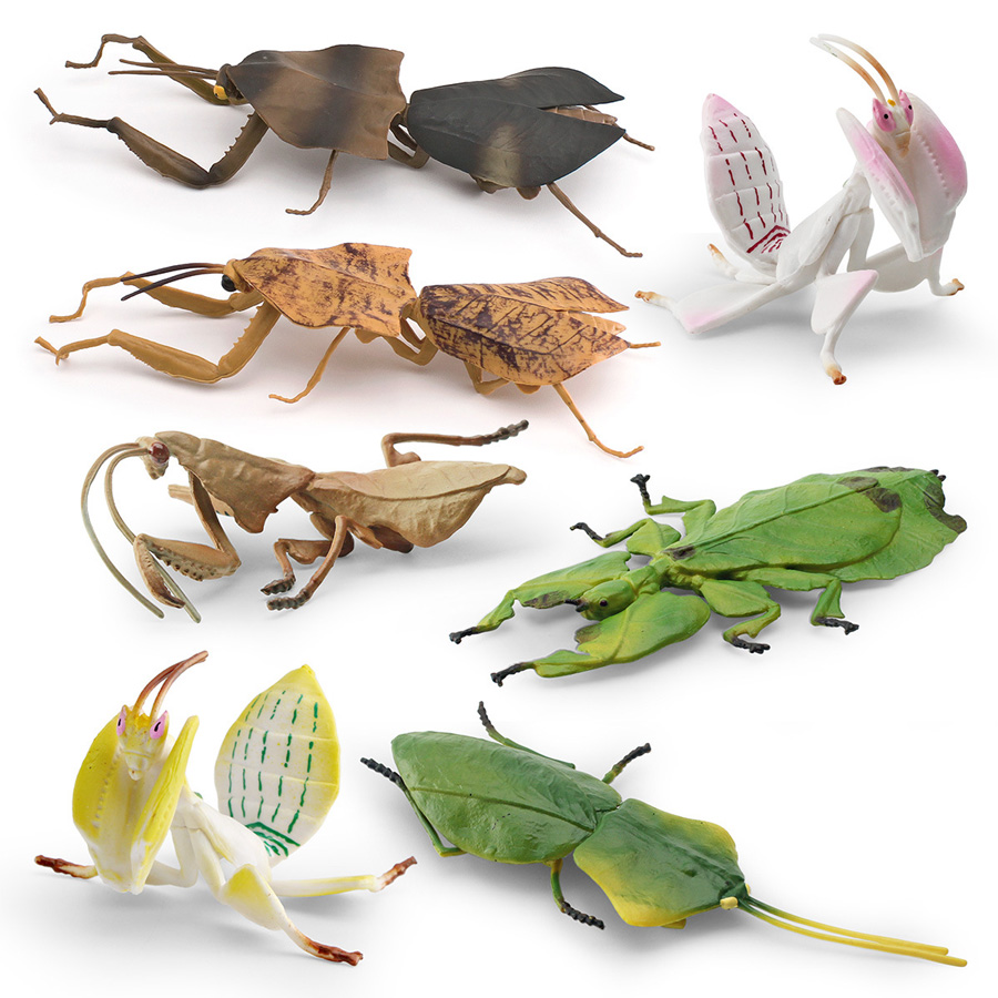 Modelo Realista de Mantis Orqu - Kids Toys Under 1 Year avaliação e preço