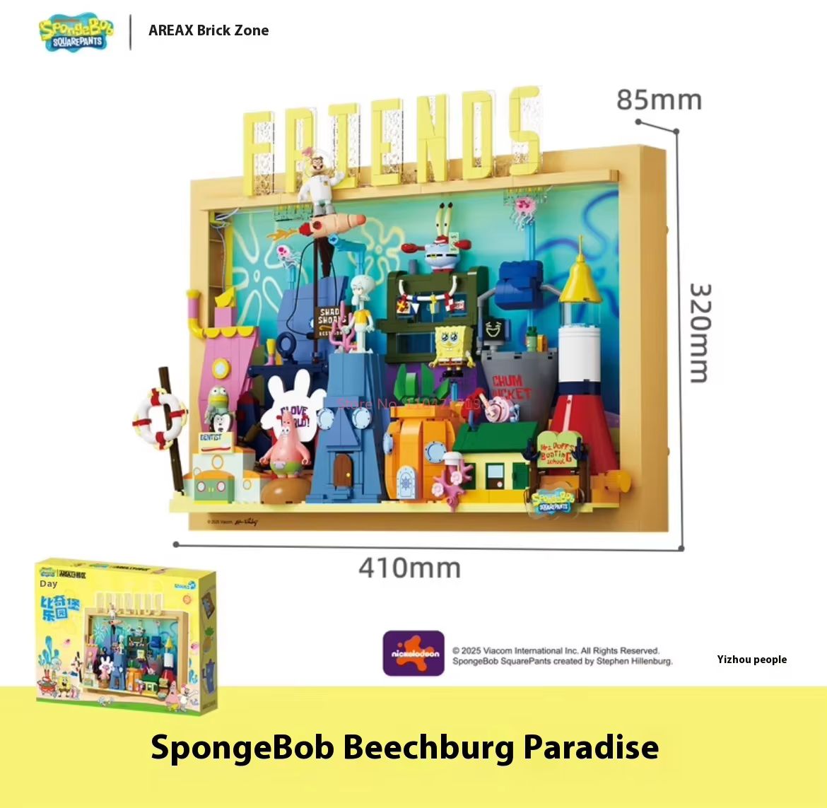 Área oficial-x bob esponja cal - Kids Toys Box avaliação e preço