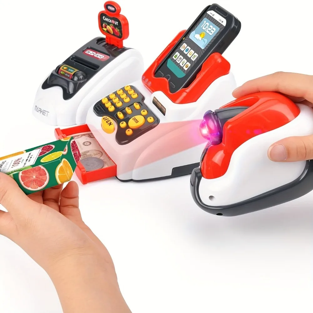 33 peças caixa registradora de - Kids Toys Shop avaliação e preço