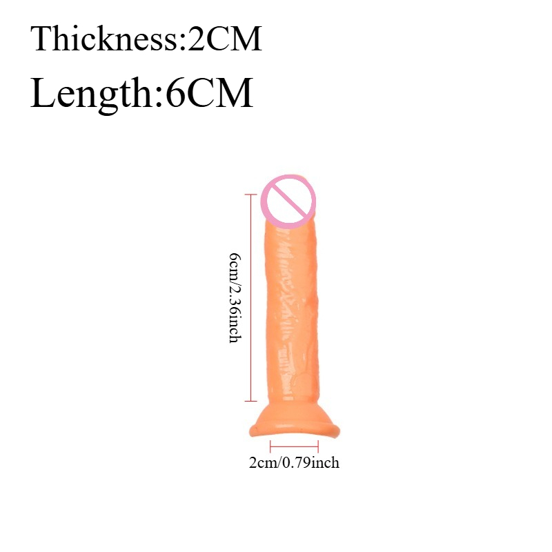 Dildo Transparente Pequeno de  - Kids Toys Low Price avaliação e preço